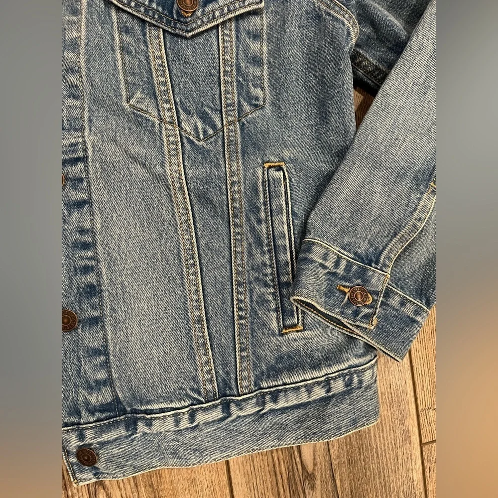 Star Wars × Levi’s R2-D2 Denim Trucker Jacket Large Unisex - Picture 6 of 16